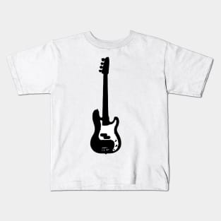 Pixel style bass guitar Kids T-Shirt